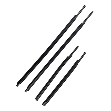 Fairchild Industries Kt2002 - 2007-2015 Tundra Outer Belt Weatherstrip Kit - Front & Rear KT2002